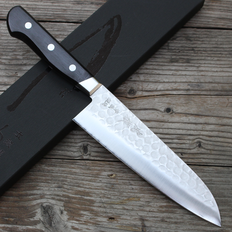 Dao Nhật Yasuda Kotetsu Santoku 180mm Aogami 2