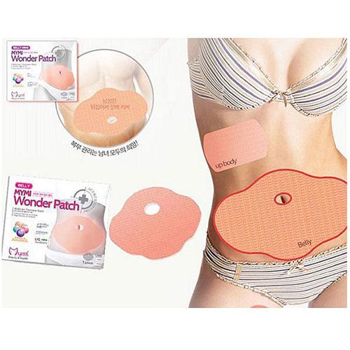 Bộ 10 miếng dán tan mỡ bụng hàn quốc mymi wonder patch (2 Hộp)