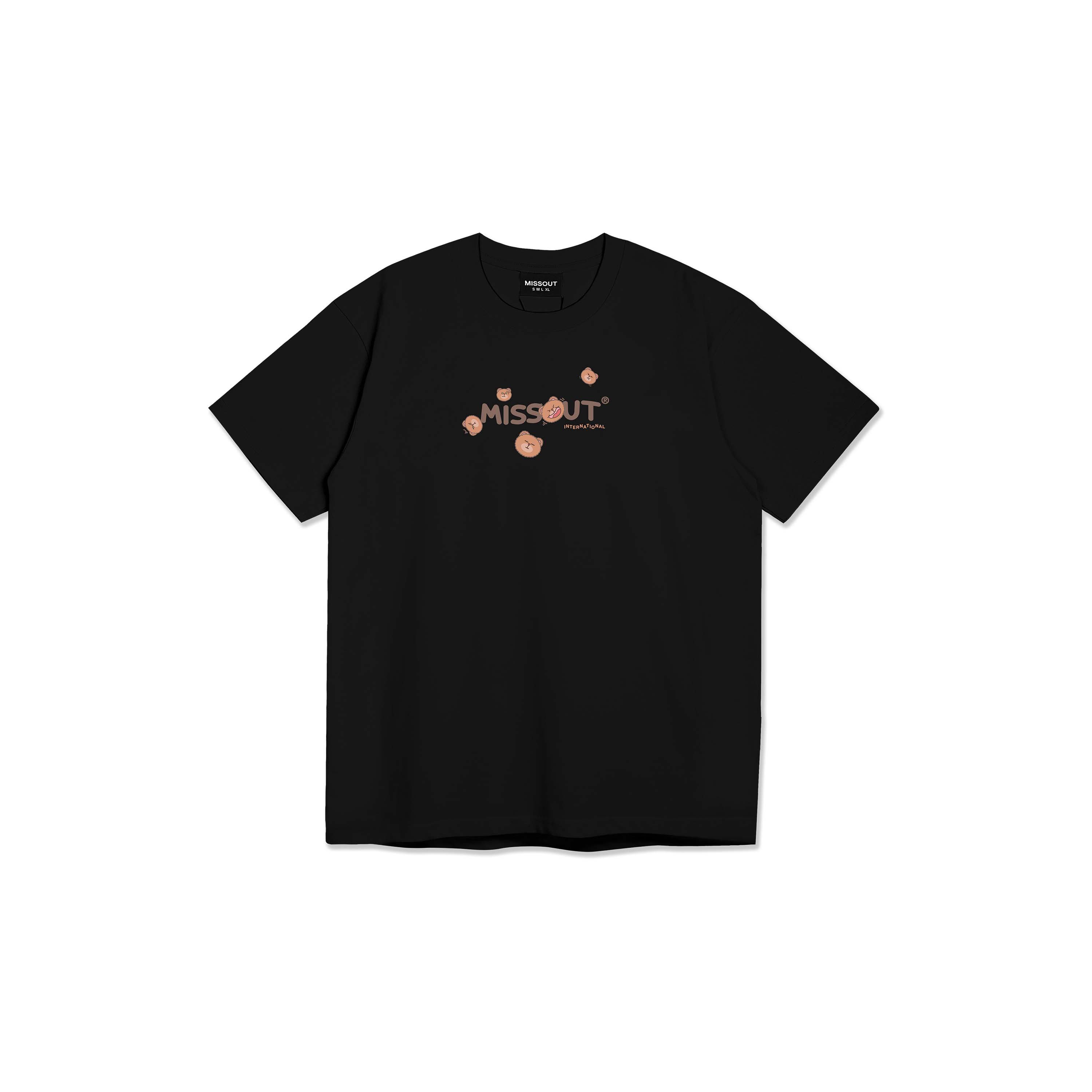 ÁO THUN BEARMOJI MISSOUT