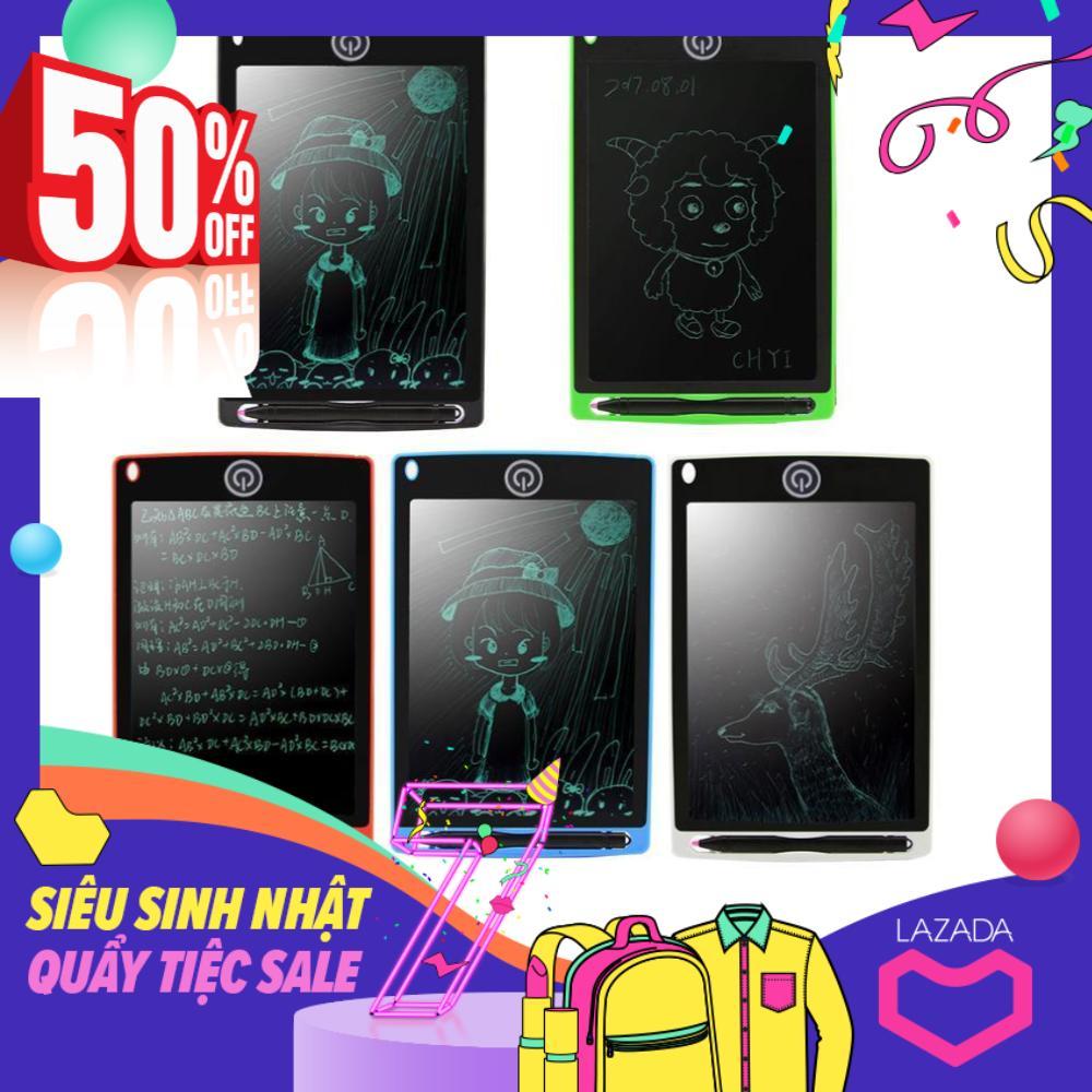[HCM]Bảng viết vẽ điện tử tự xóa thông minh màn hình LCD 8.5 inch (tặng kèm bút cảm ứng)