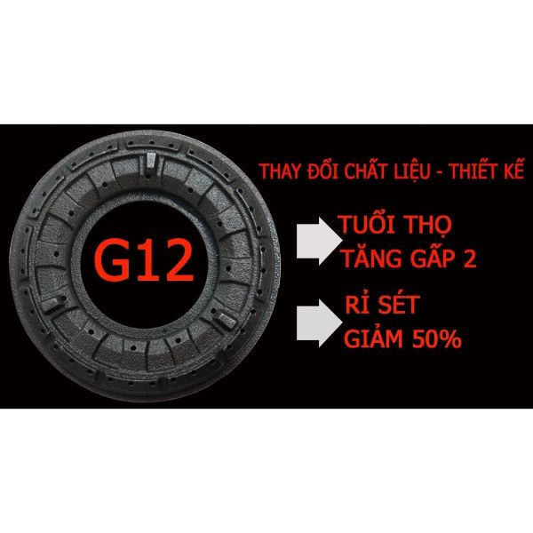 Bếp ga công nghiệp GADO 3N + van dây
