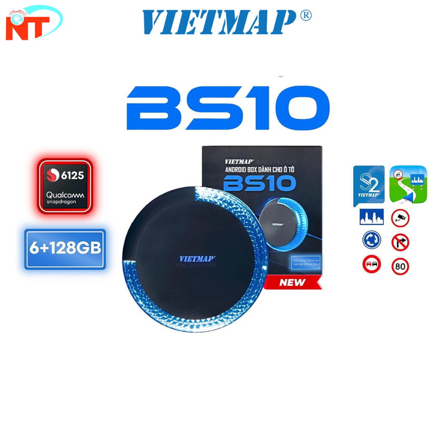 Android box vietmap bs10 cho ô tô - chính hãng vm-bs10