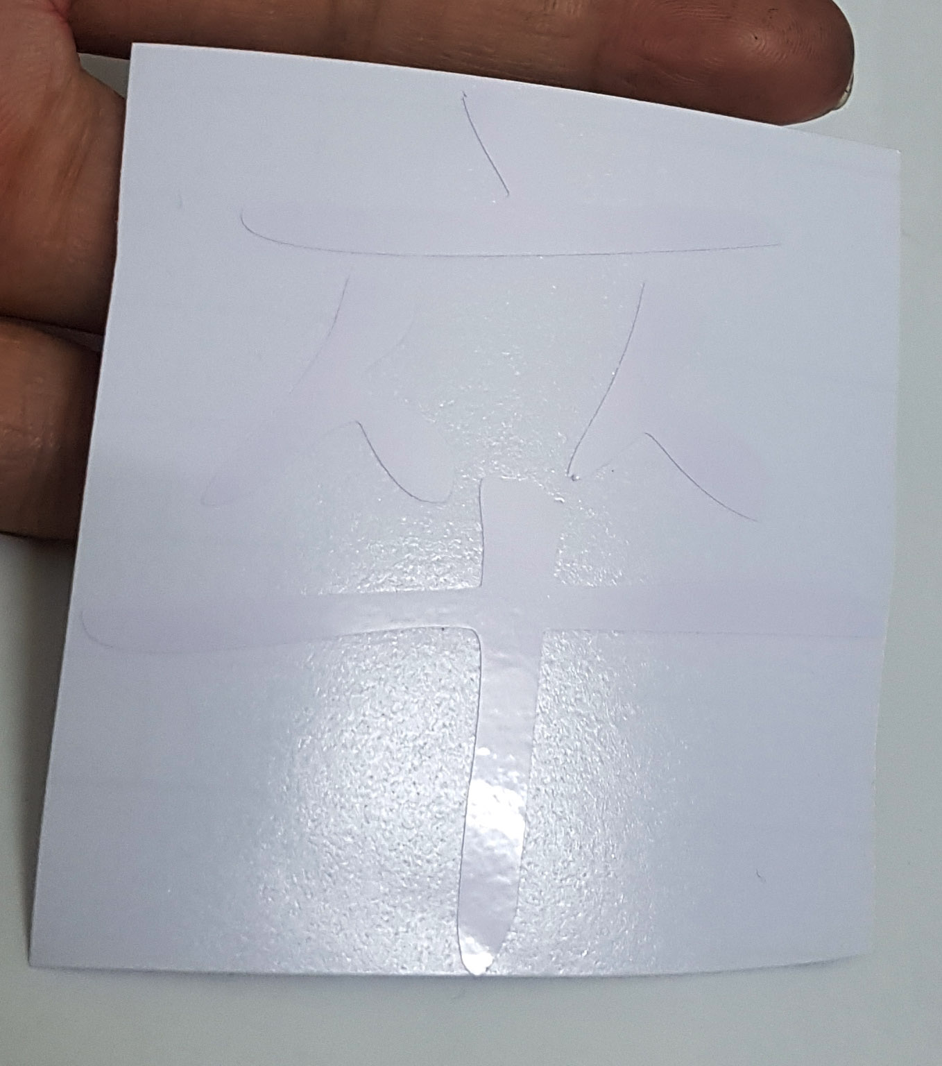 Tem con Chốt tiếng Hoa dán xe máy