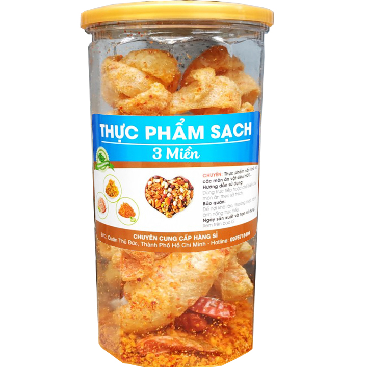 [HCM]DA HEO CHÁY TỎI GIÒN NGON TPS - HŨ 160G - MÓN ĂN VẶT SIÊU HOT
