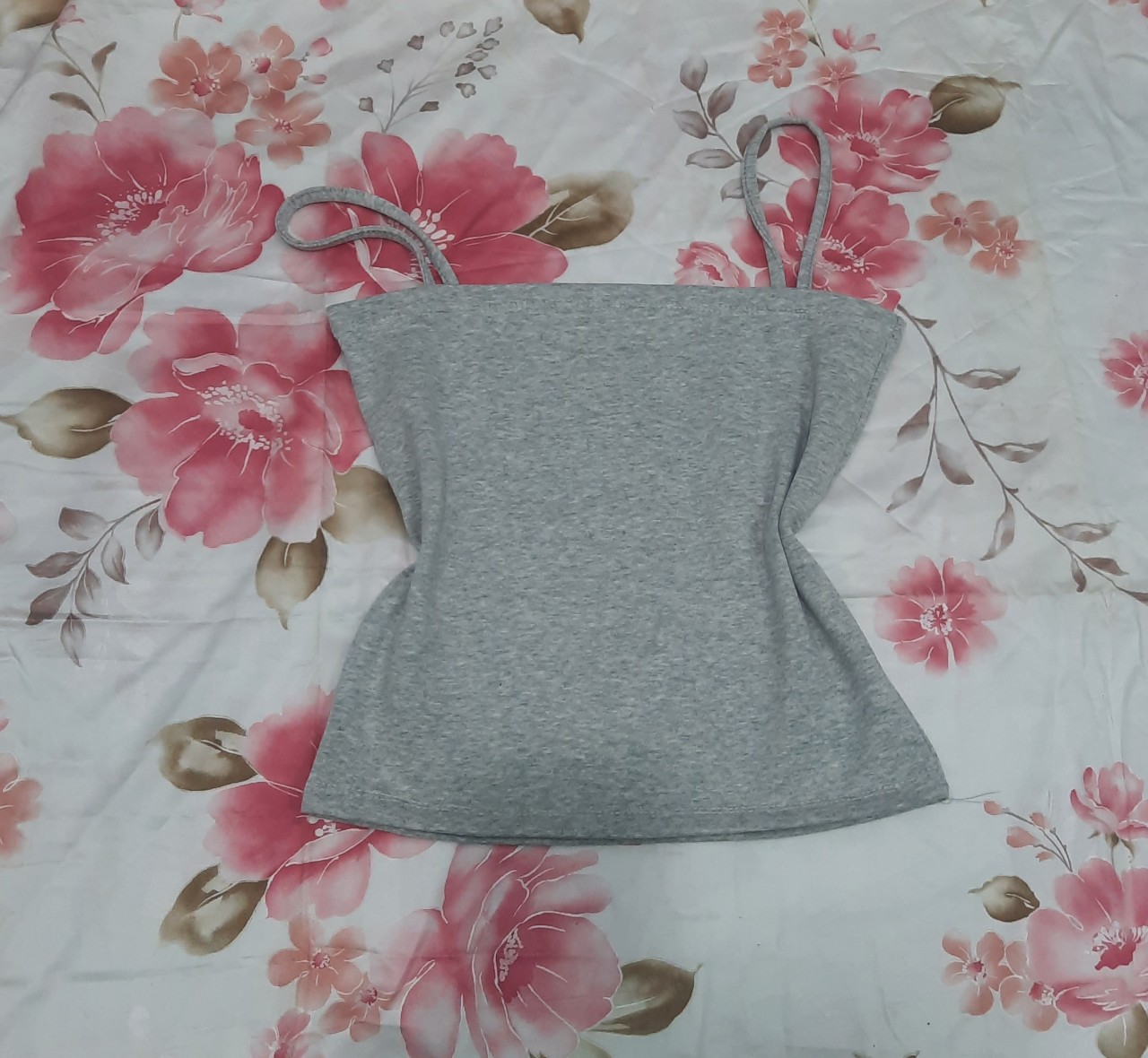 [HCM]Áo 2 dây ngang croptop nữ - áo crotop nữ