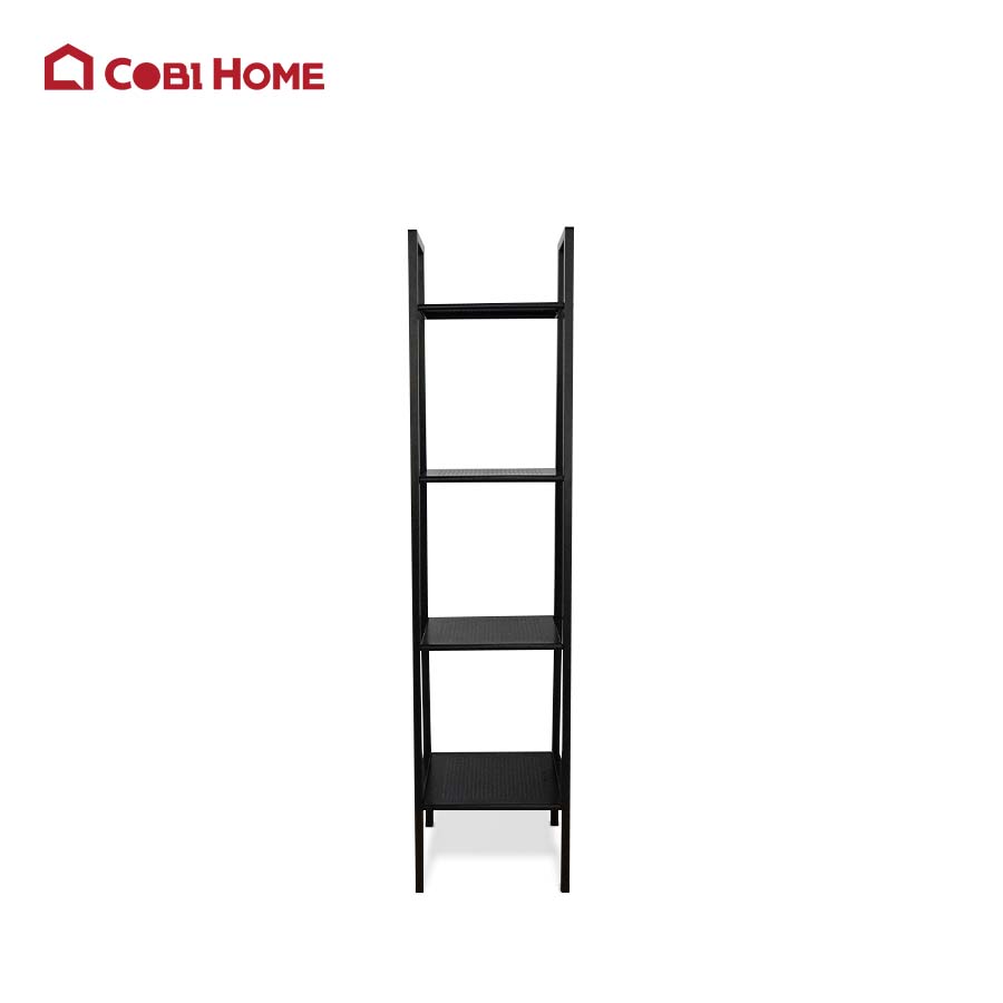 Kệ sắt 4 tầng, kệ đựng đồ đa năng khung sắt chắc chắn - cobi home