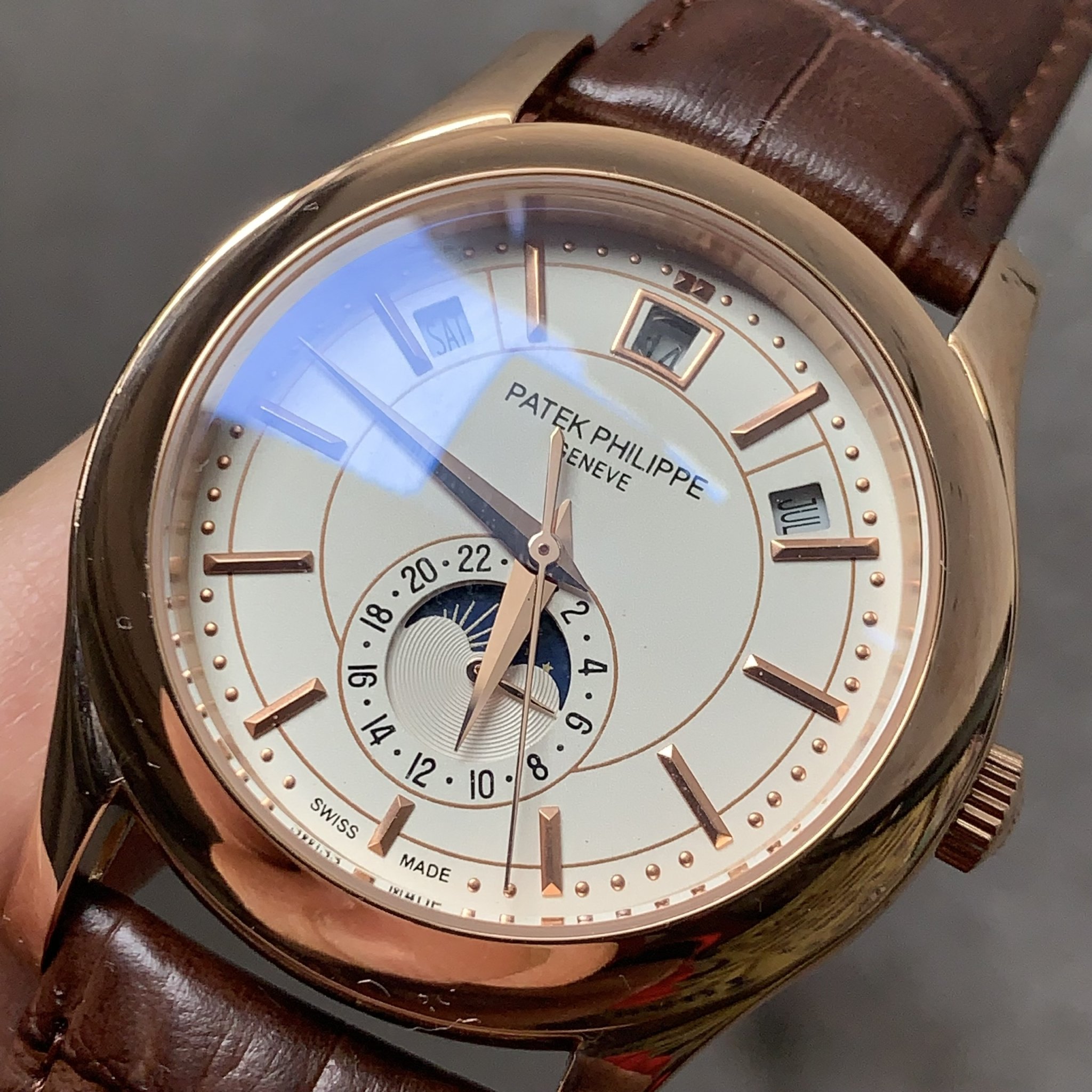 Đồng hồ nam Pan-tek  Complications đồng hồ cơ Automatic size 40