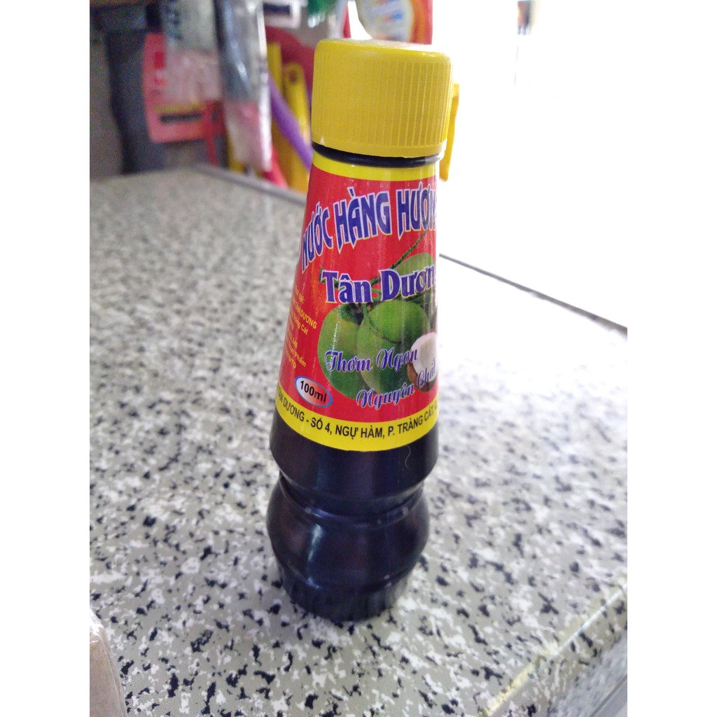 Nước hàng (kẹo đắng) hương dừa kho thịt cá - lọ 100ml