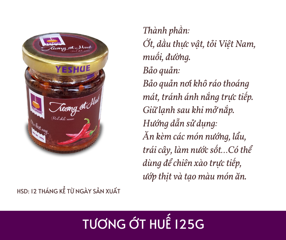 COMBO 4 HŨ GIA VỊ YESHUE