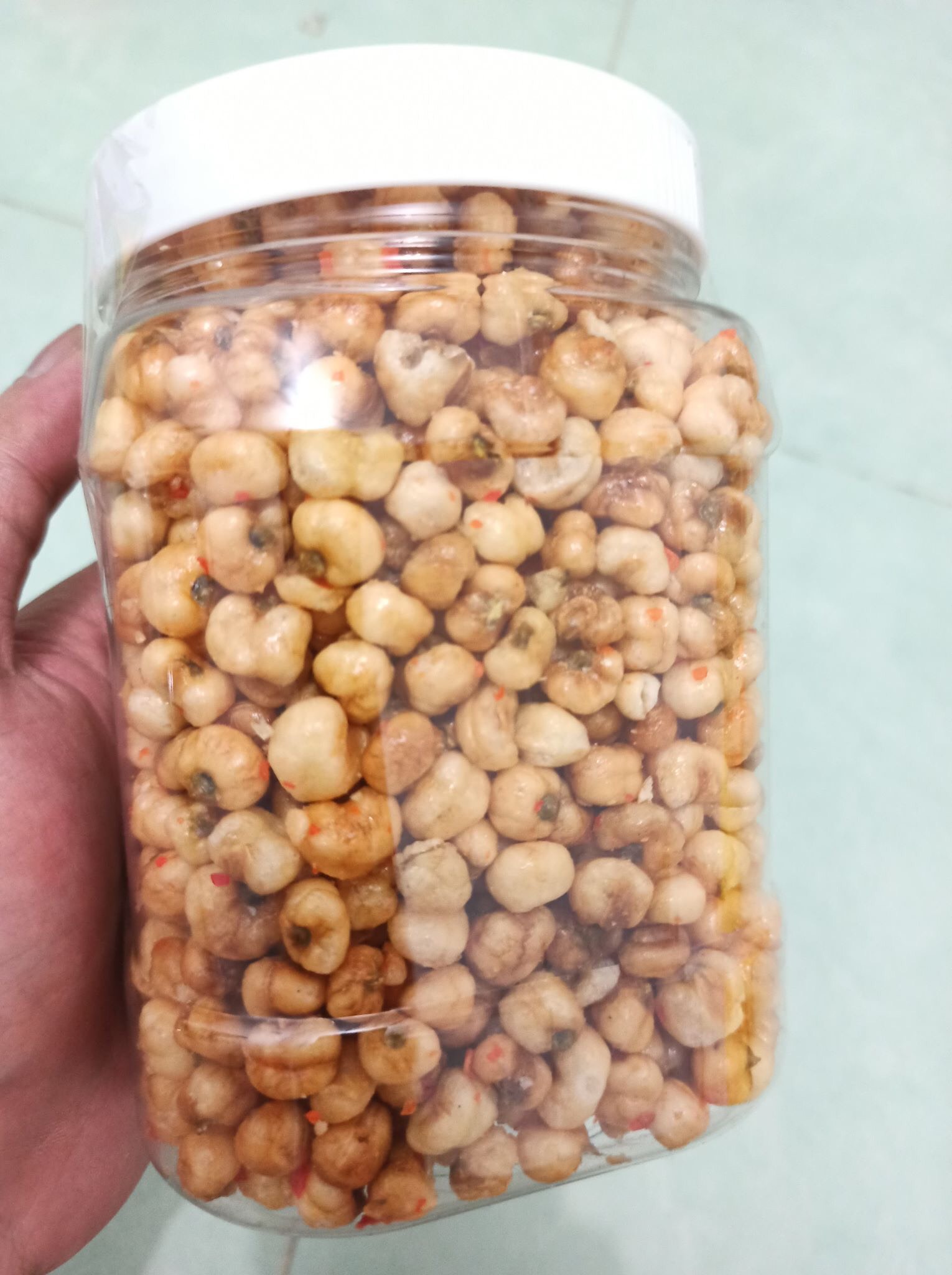 Bắp ( ngô ) sấy giòn tỏi ớt - sấy phô mai - hũ 400g