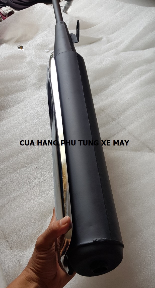 Pô xe WAVE S110 - trọn bộ như hình - pô tiếng zin