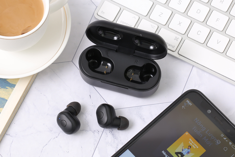 Tai nghe Bluetooth True Wireless Mozard DS635-WB Đen