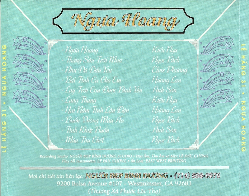 bộ 6 đĩa cd nhạc NDBD 2
