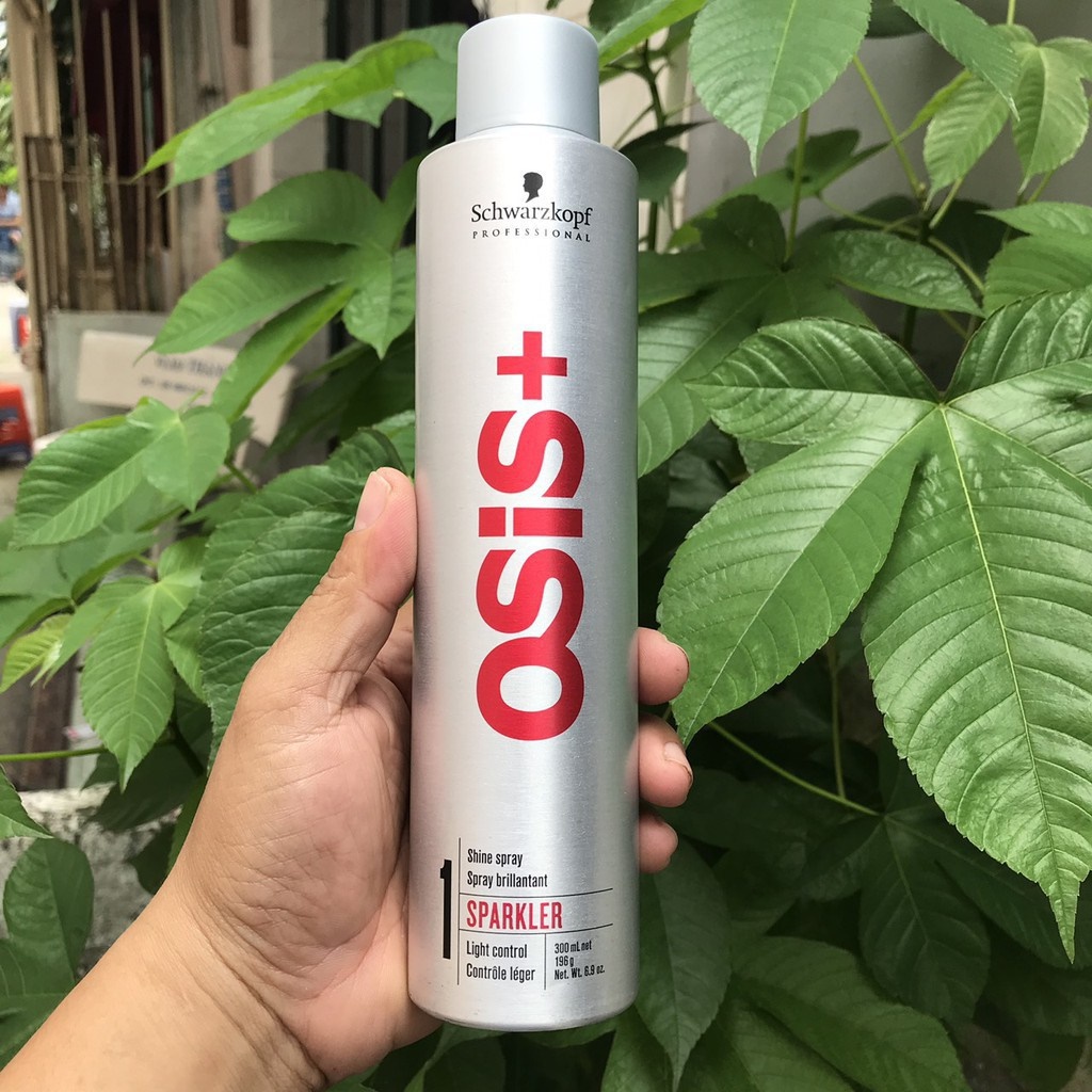 Keo Xịt Bóng tóc Osis+ Sparkler 300ml (Hàng Nhập Đức)