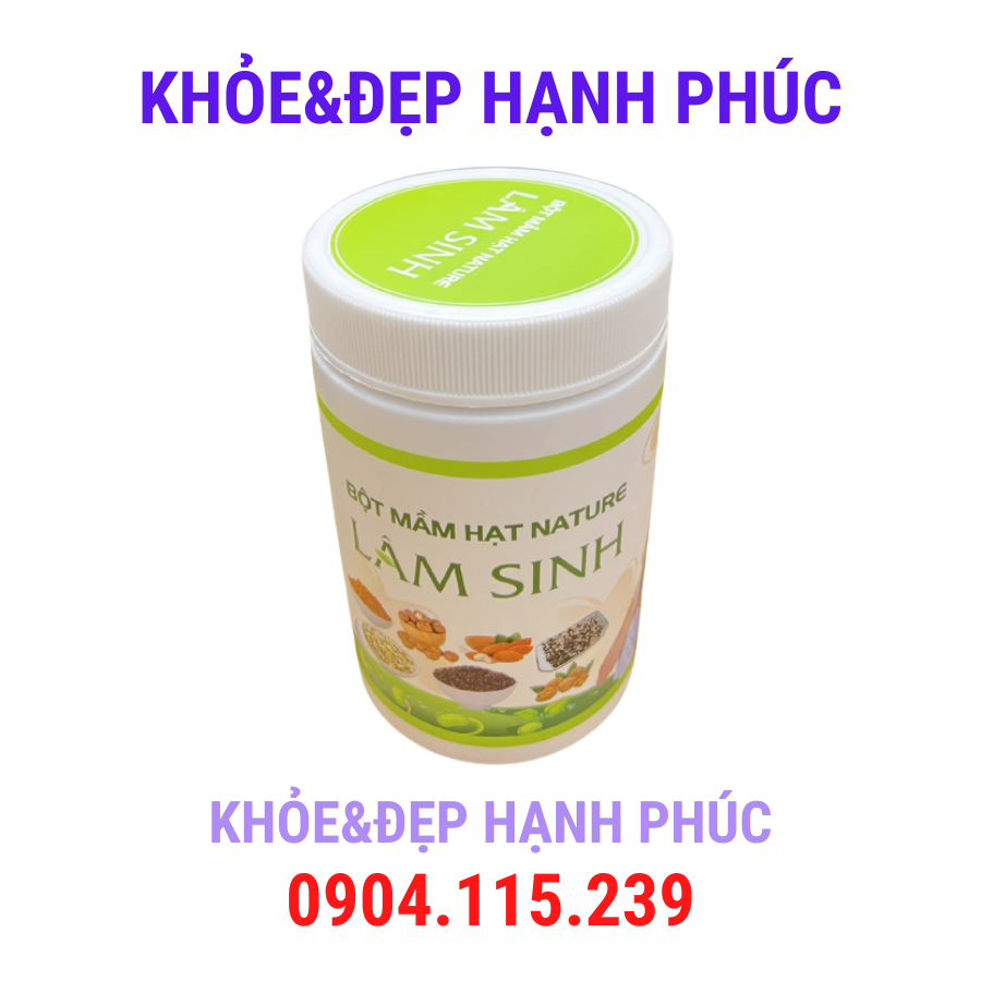 Bột Mầm Hạt Nature Lâm Sinh – 450g/hộp