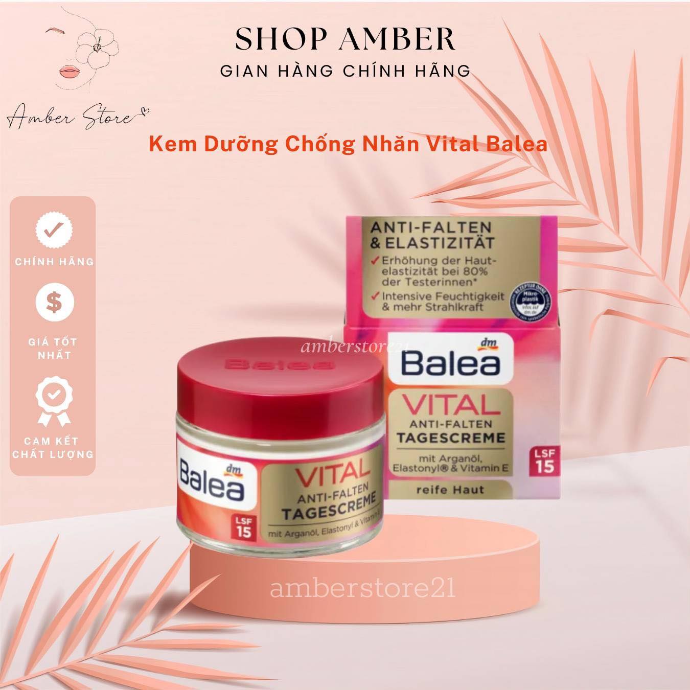 [HÀNG NỘI ĐỊA ĐỨC] – KEM DƯỠNG DA BALEA - 50ML