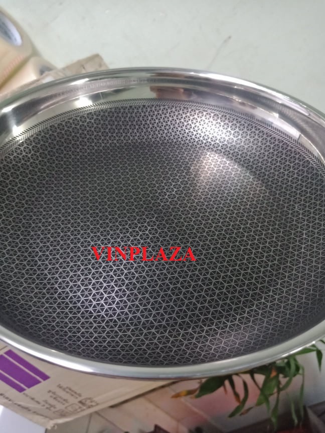 [HCM]Chảo chống dính inox T&K blackcube Hàn Quốc 20cm - BC20