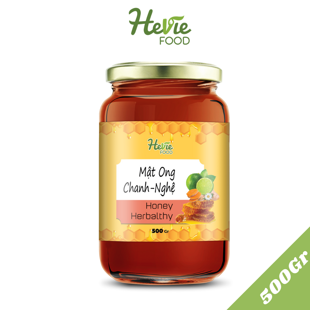 Mật ong Chanh Nghệ Curcumin Immuneboost HeVieFood.