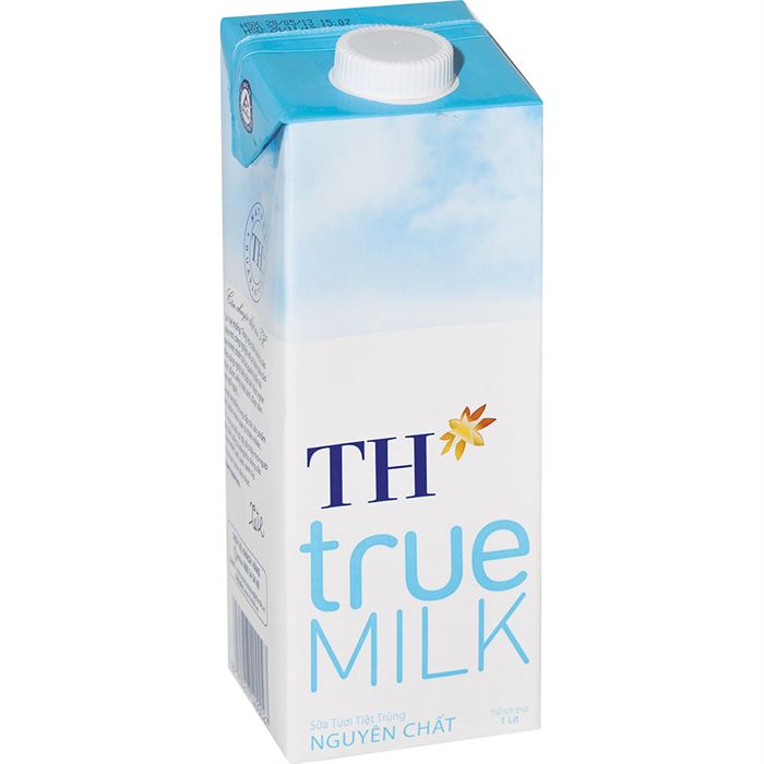 Sữa tiệt trùng TH nguyên chất Hộp 1L
