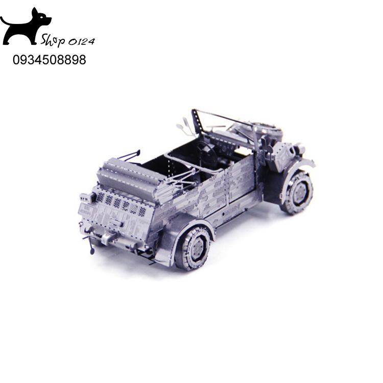 Mô hình 3D bằng thép tự ráp Ô tô