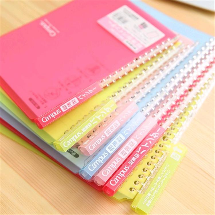 Bìa sổ Campus Smart Ring Binder A5/B5 ( Kèm sẵn 10 tờ Campus) - còng tối đa 25 tờ