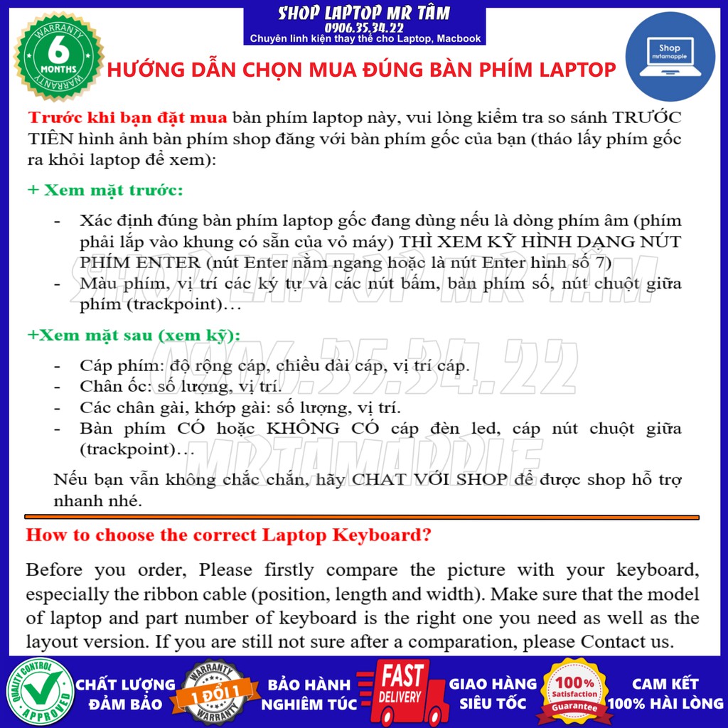 BÀN PHÍM LAPTOP DELL LATITUDE E7250 dành cho Latitude E7250 E7270 E5250 E5270, XPS 9250 (Cáp dài hơn E7270)