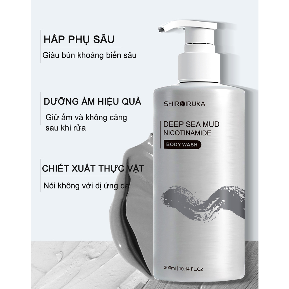 Giao hàng nhanh sữa tắm trắng da toàn thân cho nữ，sữa tắm bùn núi lửa，tắm trắng toàn thân Làm trắng đùi, cánh tay, cổ	sữa tắm trắng da cấp tốc 7 ngày 300ml