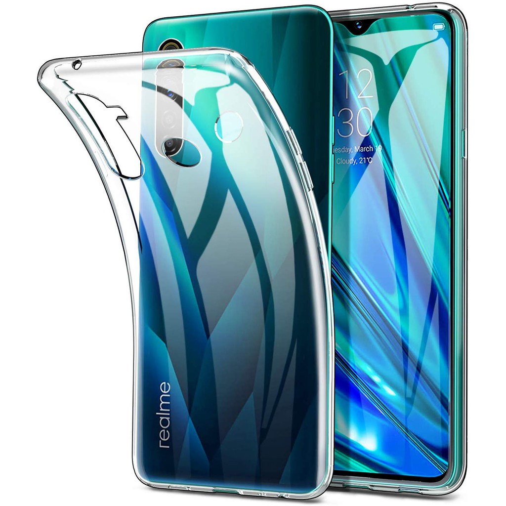 Ốp dẻo trong suốt Realme 5i (Hàng loại A)