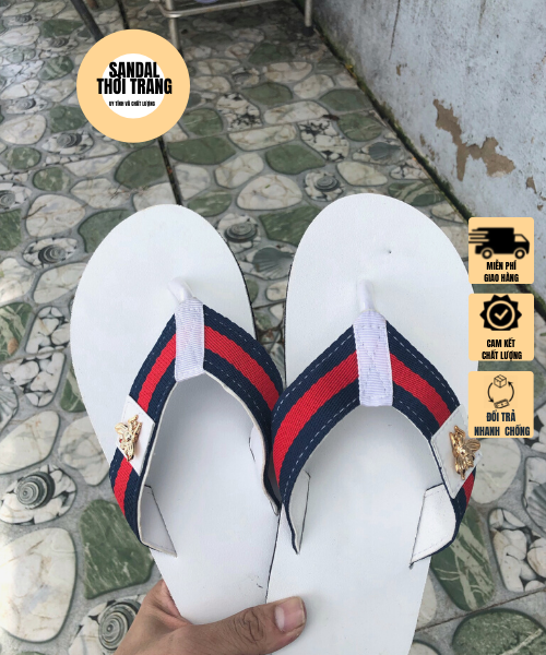 [MIỄN PHÍ SHIP]Dép kẹp Nam Sandal Nam SANDALTHOITRANG Dép Nam Kiểu Mới Hot Nhất 2 Màu Xanh Dương/Xanh lá (ẢNH THẬT 100%) Full Size 30-44 Nam Nữ