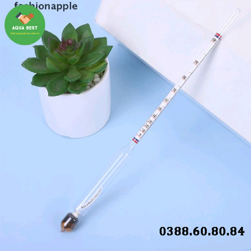 [Hàng Chuẩn] Cồn kế đo nồng độ cồn, đo nồng độ rượu 0 - 100 độ