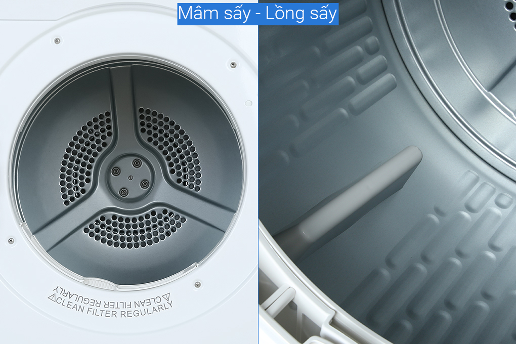 [Trả góp 0%] Máy sấy Aqua 7 KG AQH-V700FW
