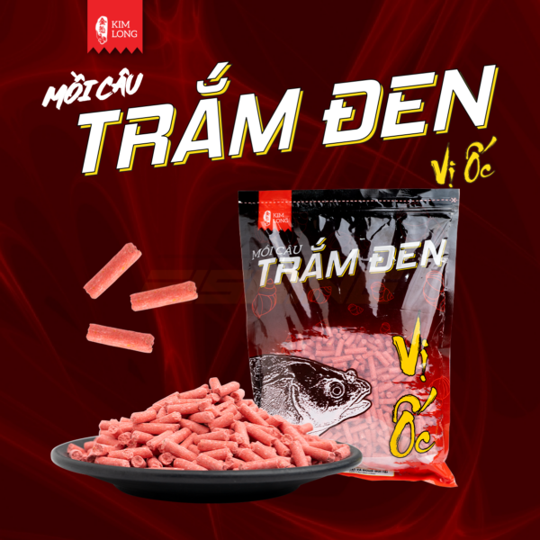 Mồi hạt Kim Long câu cá Trắm, Chép vị Ốc