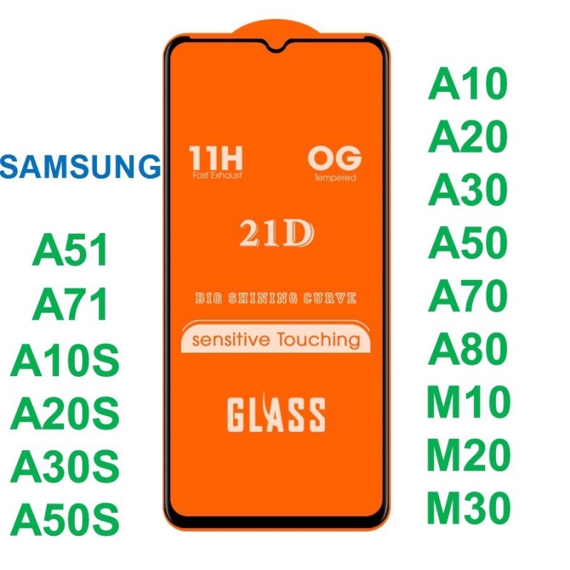 Kính cường lực 9D 10D 21D Samsung New A71, A51, A10, A20, A30, A40, A50, A60, A70, A80, A90, M10, M20, M30, M40, A10s, A30s, A50s, M30s ( Khách hàng vui lòng chọn đúng dòng điện thoại tại phần lựa chọn hoặc nhắn tin shop check lại sau khi đặt hàng)