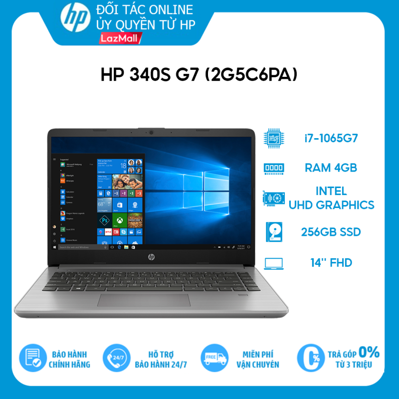 Bảng giá [VOUCHER 3 TRIỆU] Laptop HP 340s G7 2G5C6PA i7-1065G7 | 4GB | 256GB |  14 FHD | Win 10 Phong Vũ
