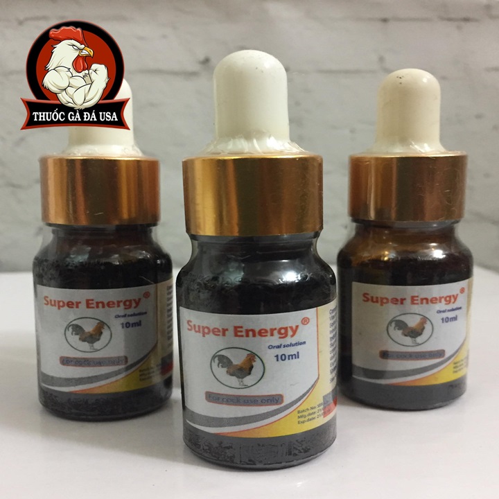 Super energy cho gà lỏn lẻn - chai x 10ml