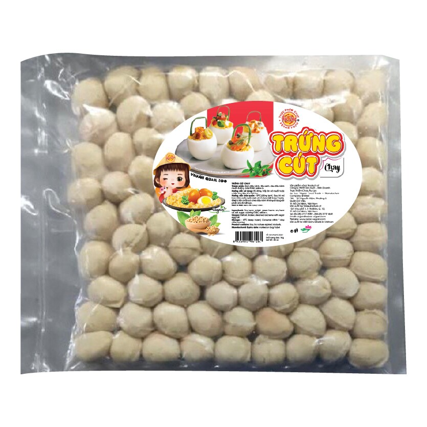 Trứng Cút Chay Âu Lạc 300g/1Kg