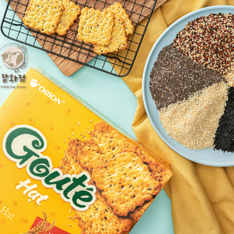 Bánh quy Gouté Hạt Dinh Dưỡng (Hộp 158,4g - Hộp 316,8g)