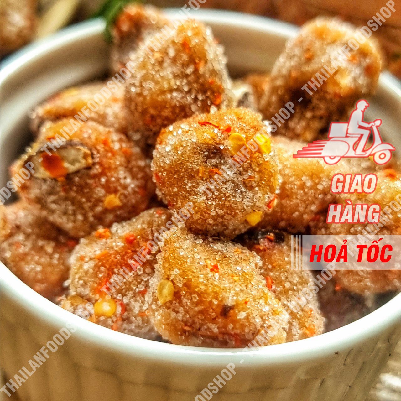 Kẹo Me Cay Đặc Sản Đà Lạt - Lon 500gr