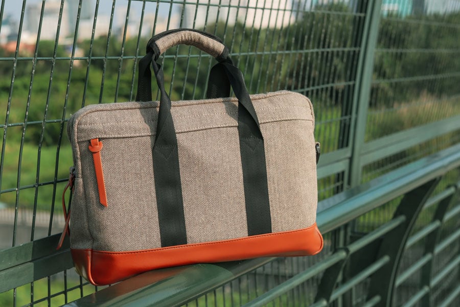 Túi Xách (Laptop/Macbook-15 inch) Jcpal Herringbone Wool - Hàng chính hãng