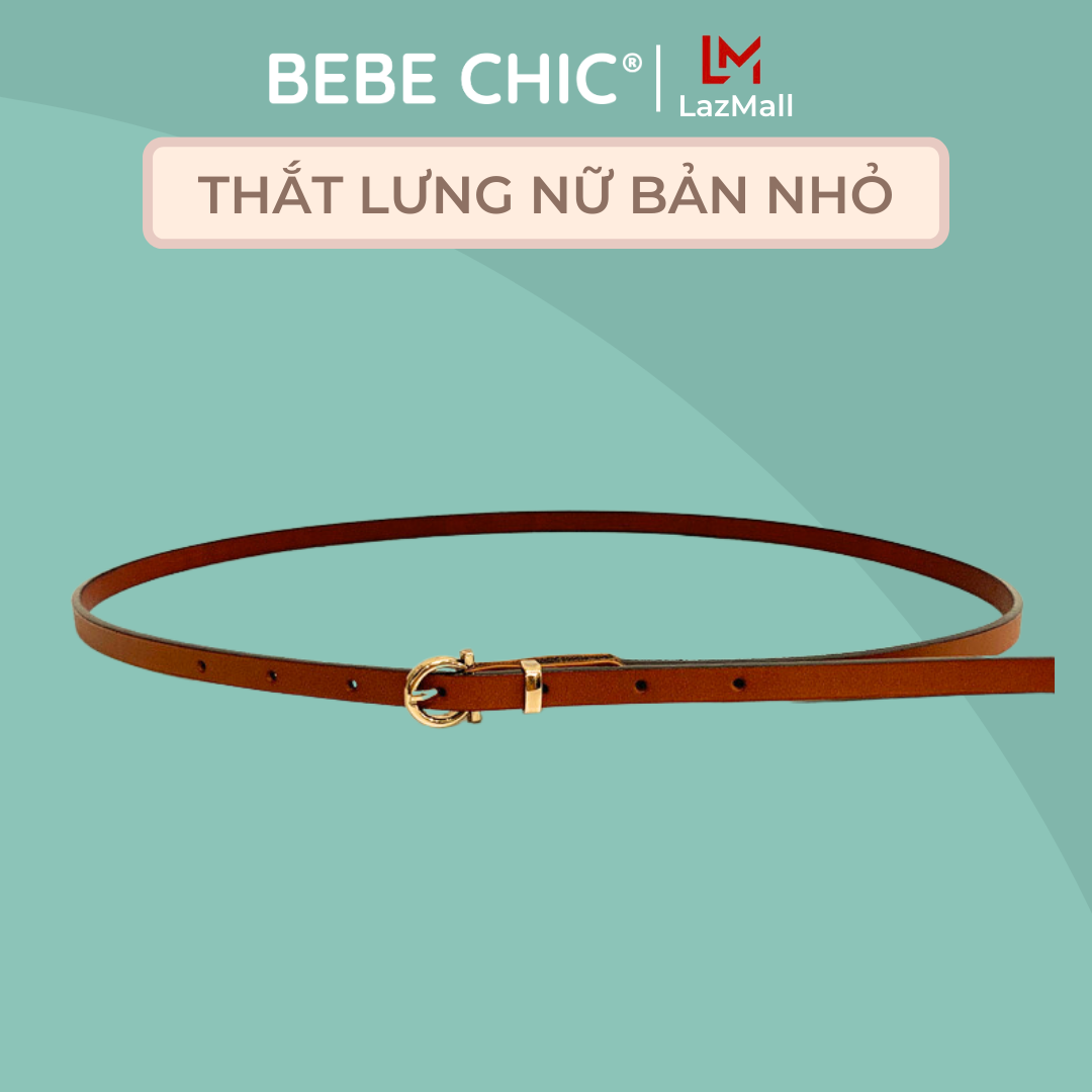 Thắt Lưng Nữ Bản Nhỏ 1cm Thời Trang BEBECHIC