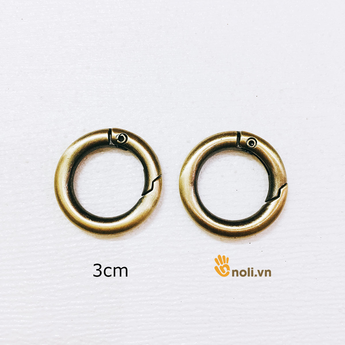 Khoen tròn mở 30mm (1 cái)
