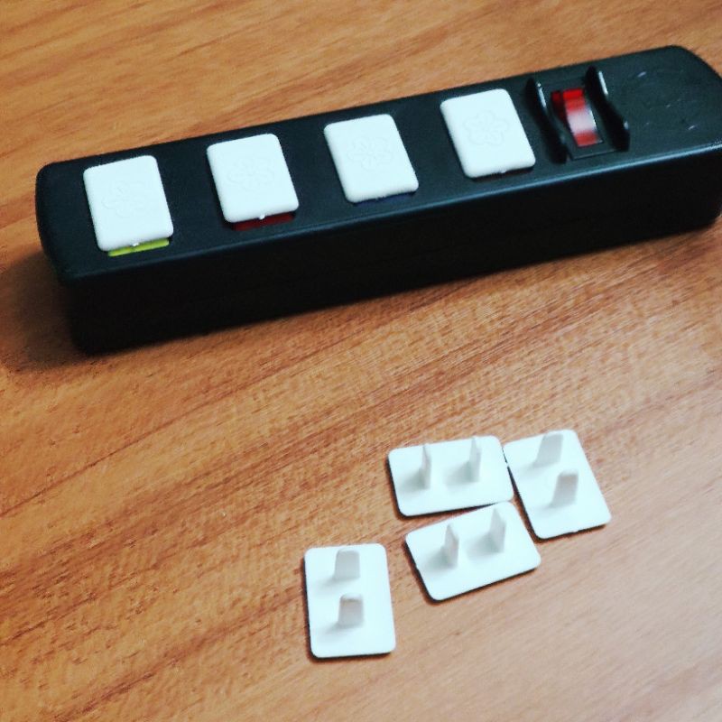 (Set 10 Cái) Nắp Đậy, Nút Bịt Ổ Cắm Điện An Toàn Cho Bé