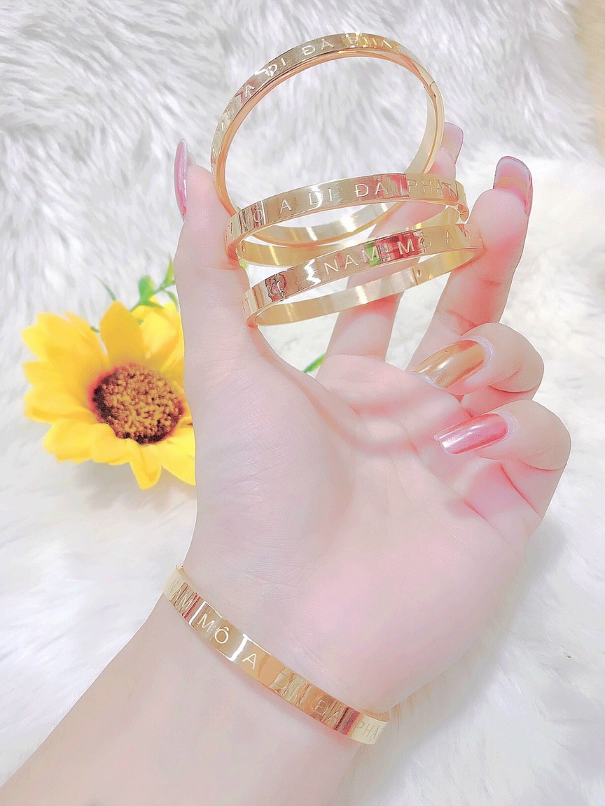 Vòng Tay Nam Mô A Di Đà Phật Bình An
