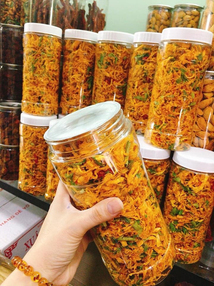 [HCM]Khô gà lá chanh 1kg