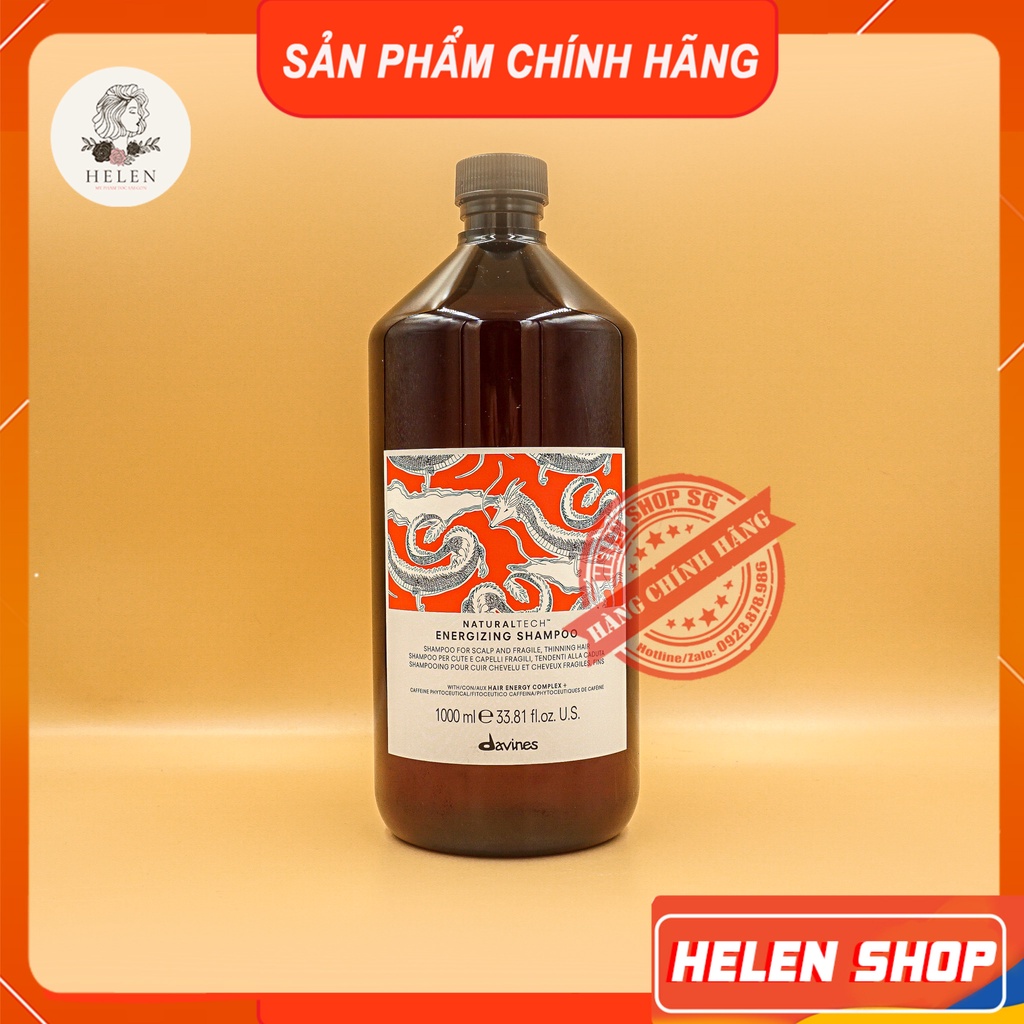 DAVINES Dầu Gội Dành Cho Vấn Đề Về Rụng Tóc ENERGIZING SHAMPOO 250 - 1000ML