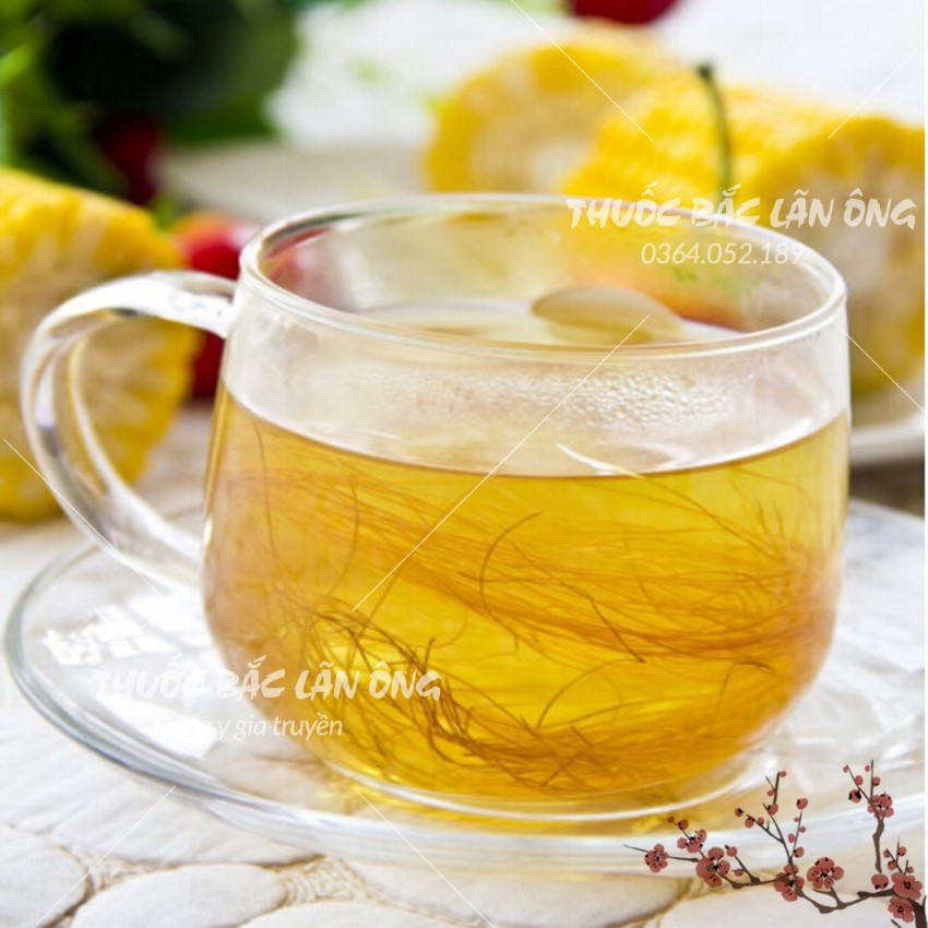 Râu ngô khô 100g, râu bắp, dâu ngô khô, dùng nấu nước sâm, thanh nhiệt, giải khát, mát gan, lợi tiểu