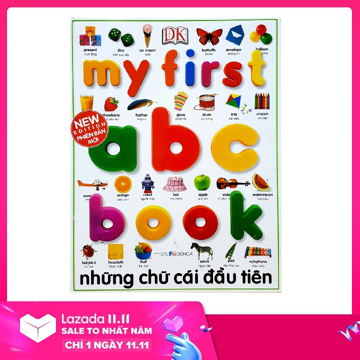 Sách My First ABC Book - Những Chữ Cái Đầu Tiên (Đông A) - Newshop