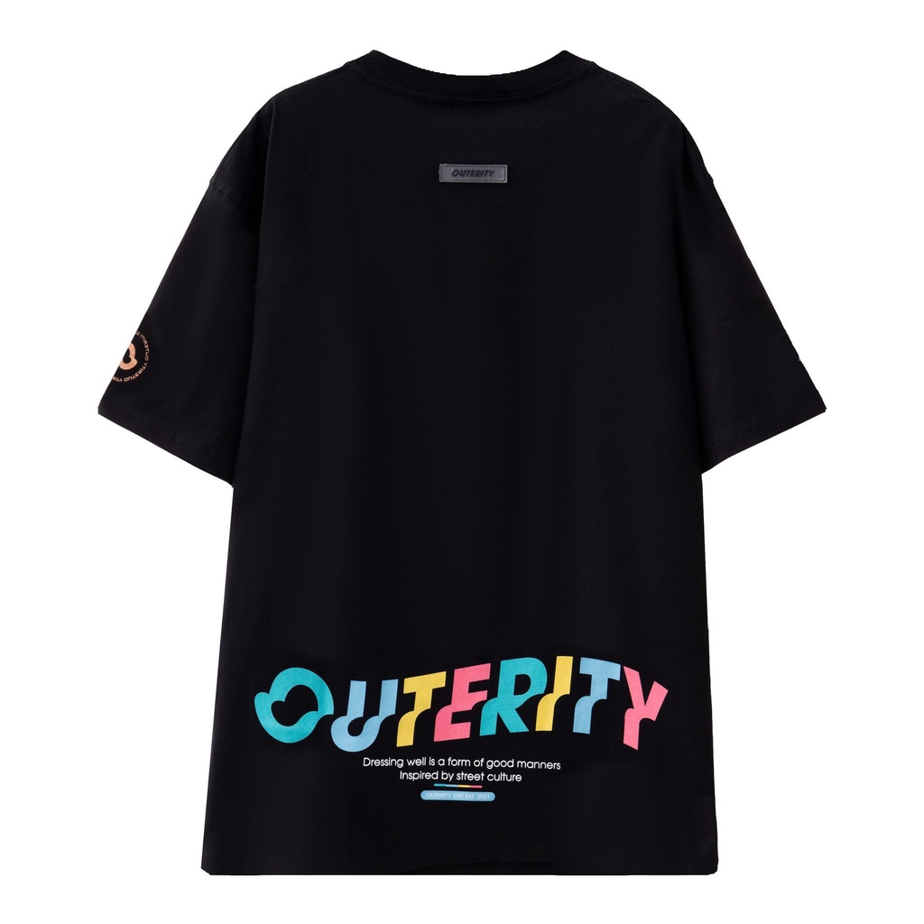 Áo Color Picker Tee - Black - OUTERITY - ORP102
