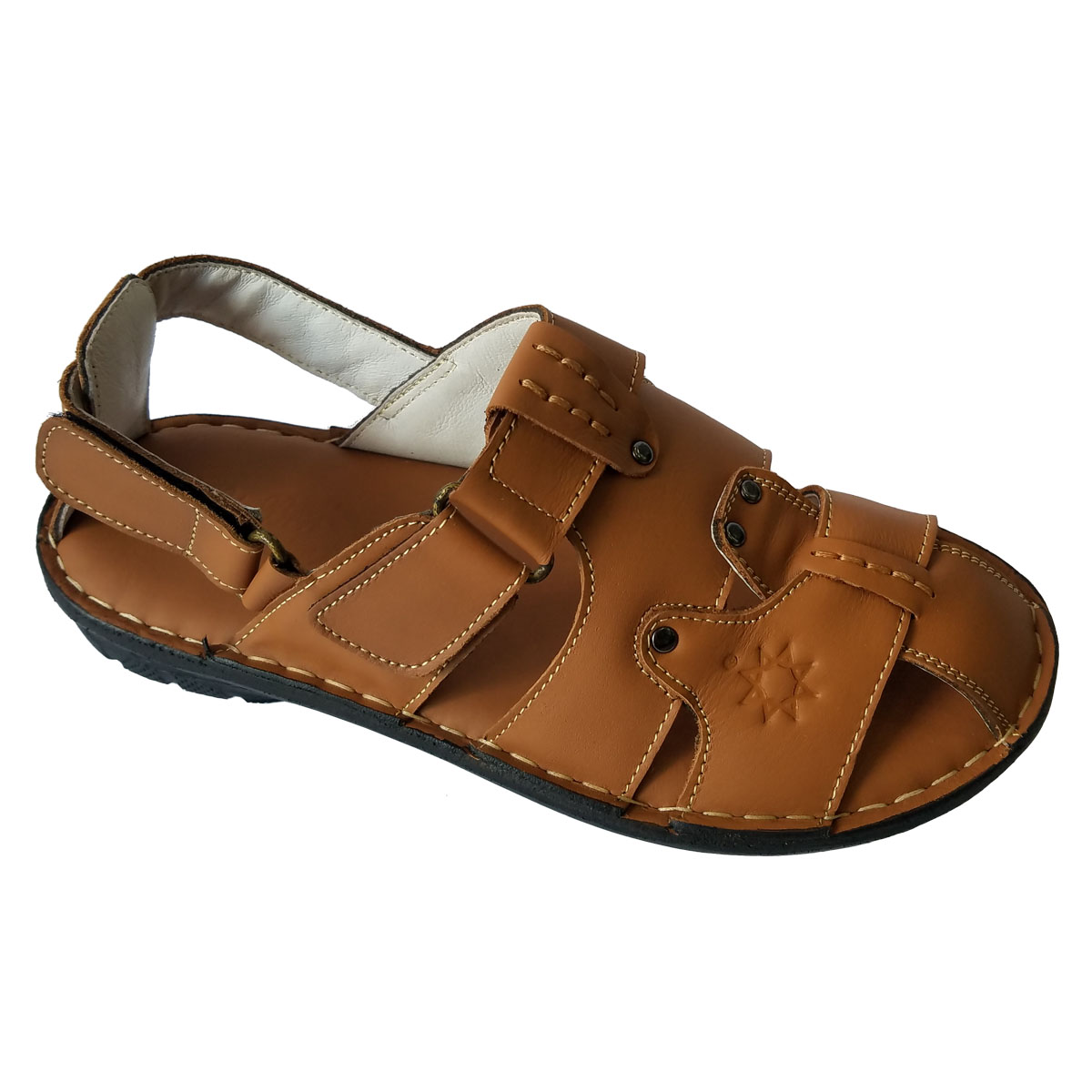 Giày Sandal Bít Đầu Da Bò BIGBEN SD30