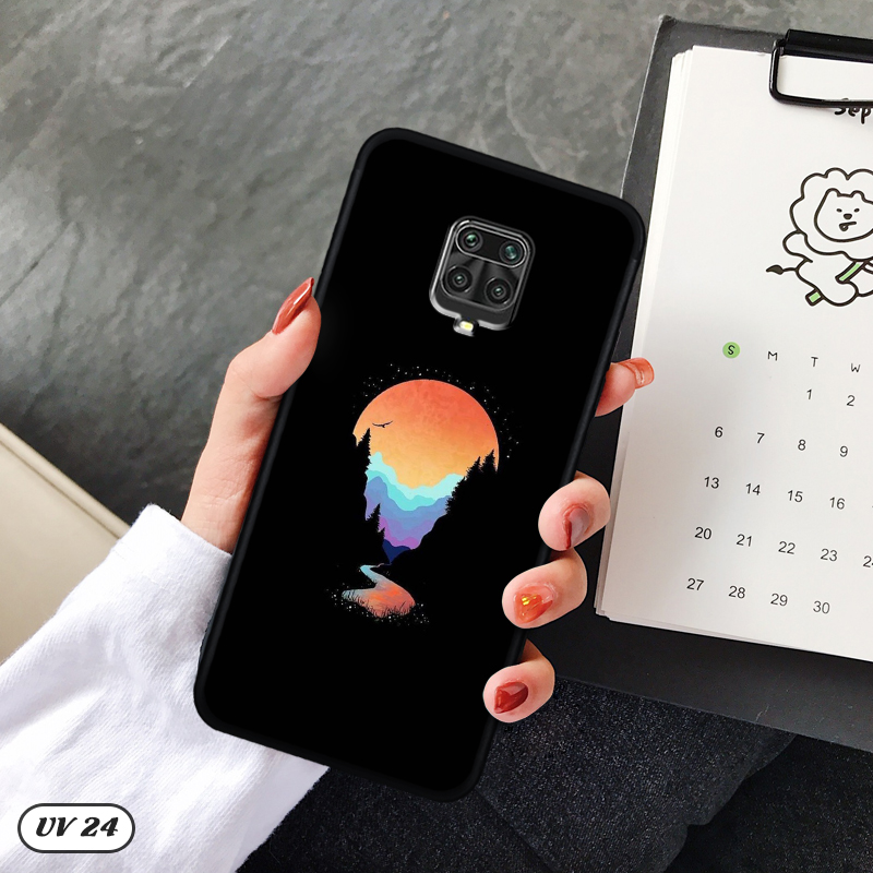 Ốp Xiaomi Redmi Note 9 Pro lưng nhám -ngộ nghĩnh